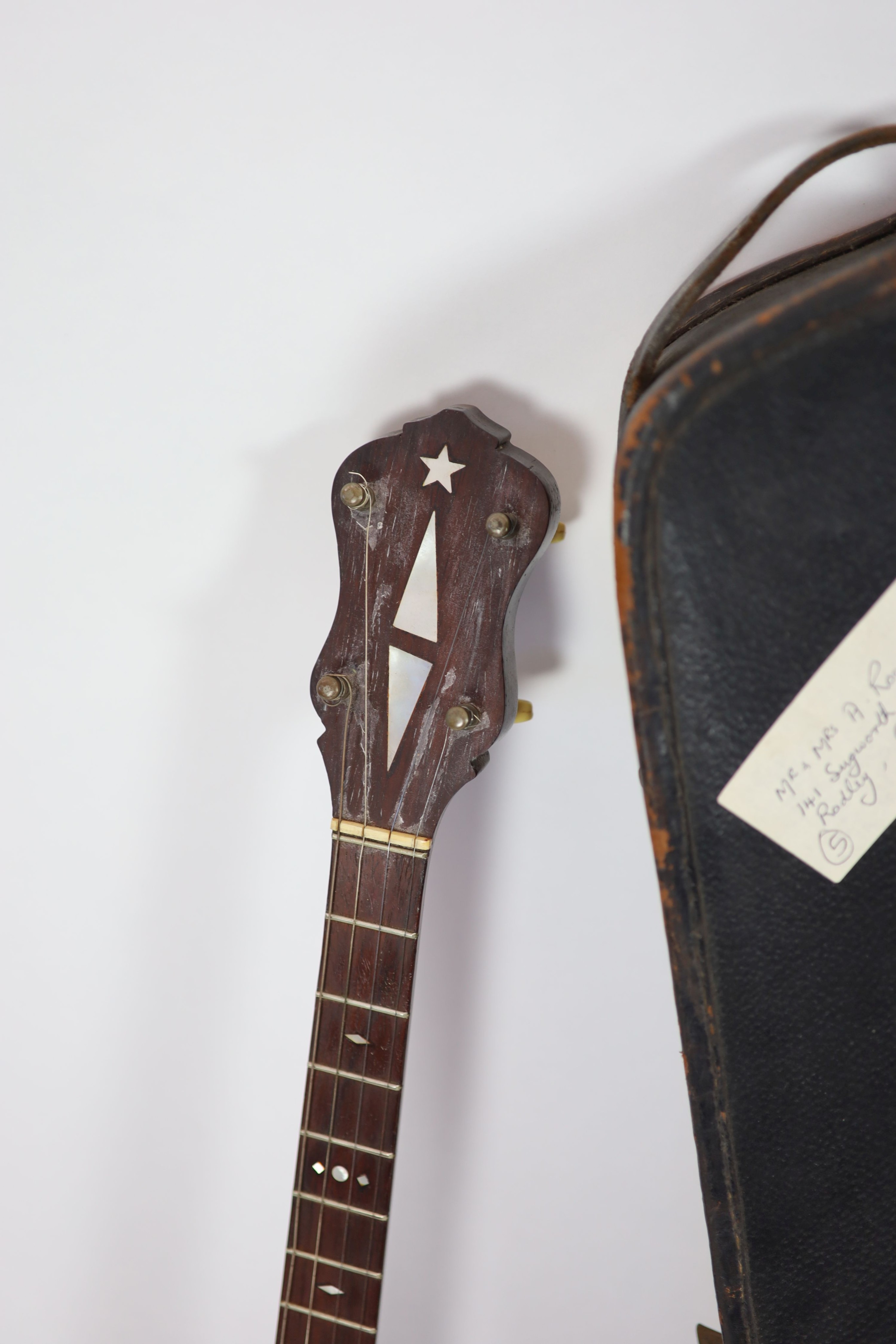 A Vega banjo, length 81cm